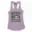Straight Outta Kakkoos Women's Racerback Tank in Lilac Color